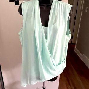 Beautiful Alfani light green size XL blouse top